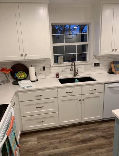 Kitchen flooring project by Kyle the Tile Guy